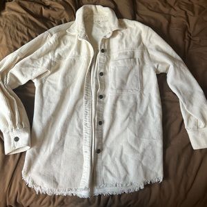 Beige Corduroy Jacket